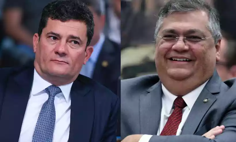 Sérgio Moro e Flávio Dino