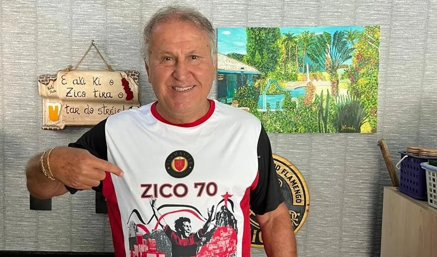 Zico, idealizador do Jogo das Estrelas