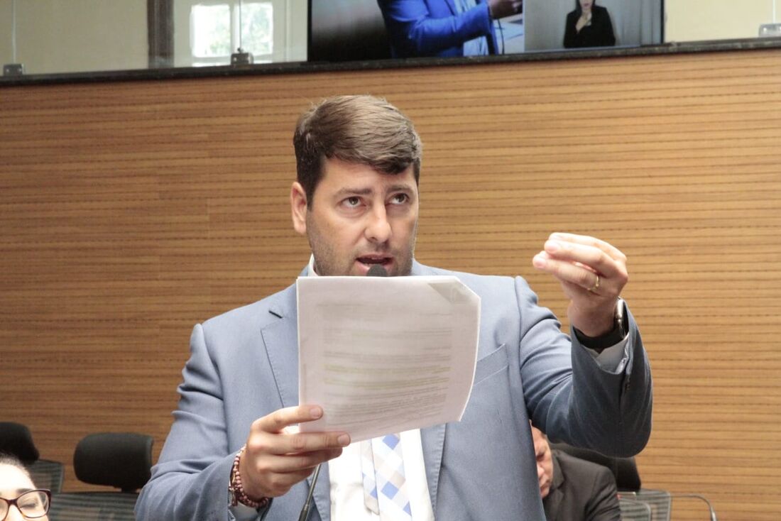 Líder do Governo na Câmara, vereador do Recife Samuel Salazar (MDB)