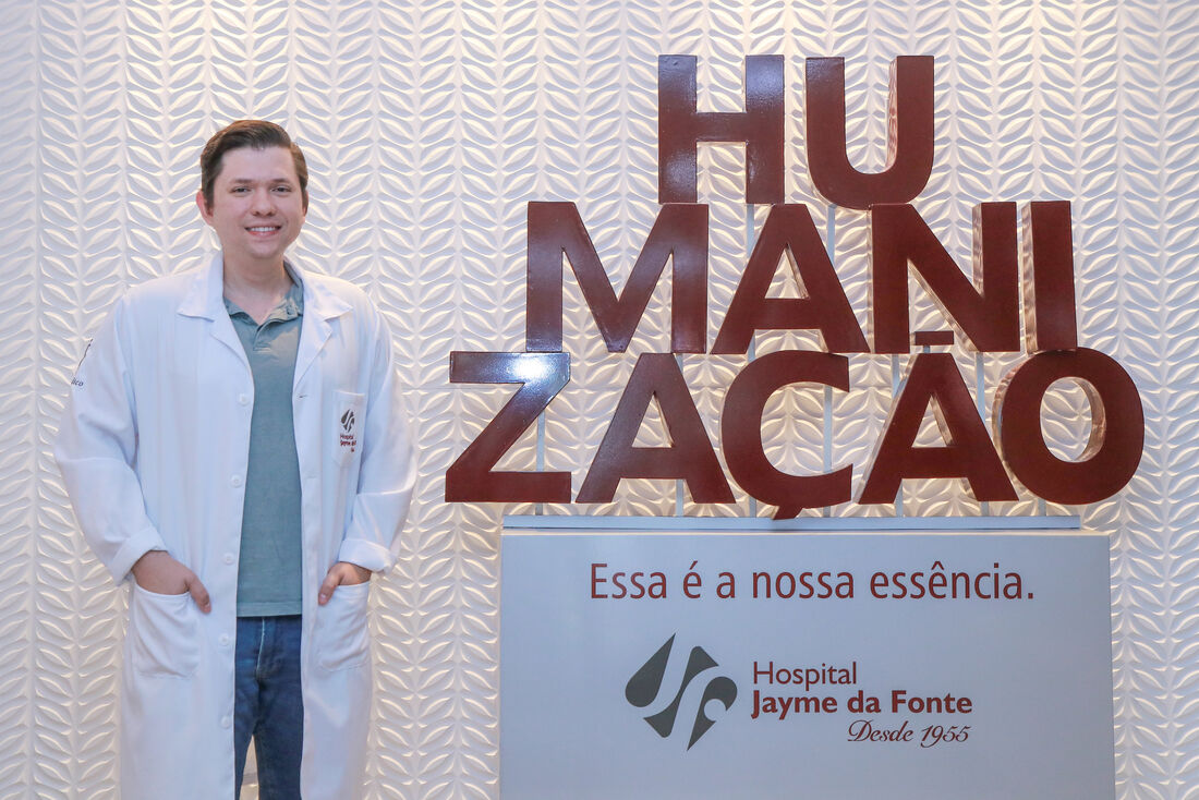 Vitor Hugo Stangle, psiquiatra do Hospital Jayme da Fonte