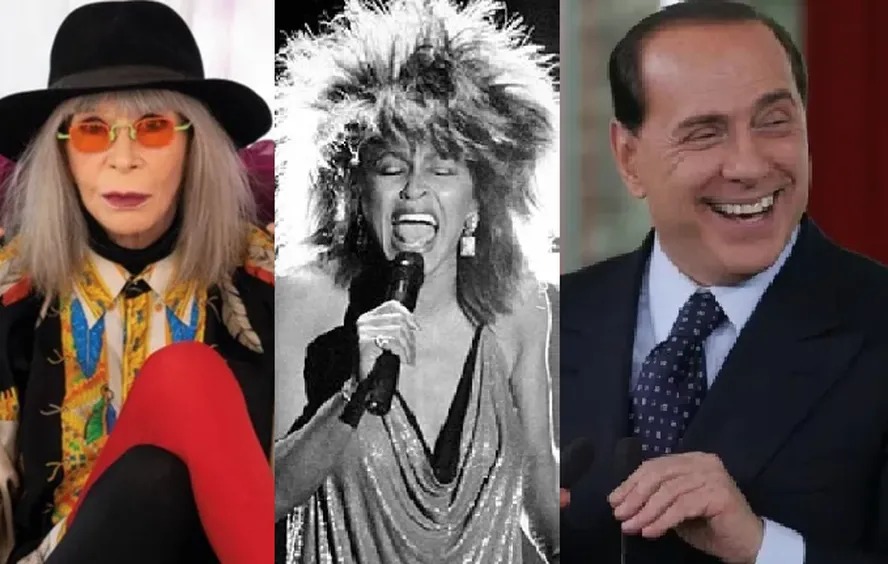 Rita Lee,Tina Turner e Berlusconi 