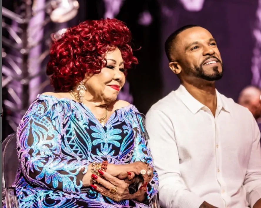 Alcione e Alexandre Pires no Navio Alexandre Pires 