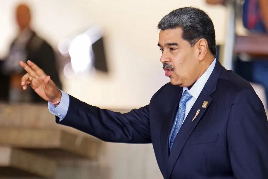 O presidente da Venezuela Nicolás Maduro