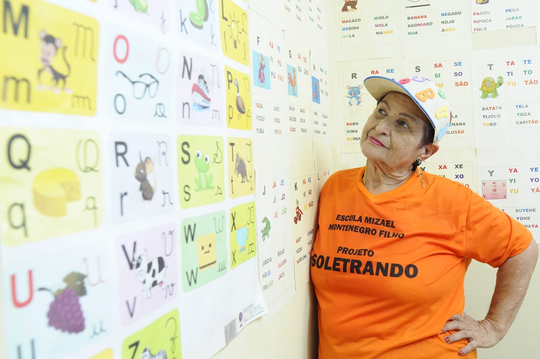 Professora a e idealizadora do projeto, Marise Leal Gusmão 