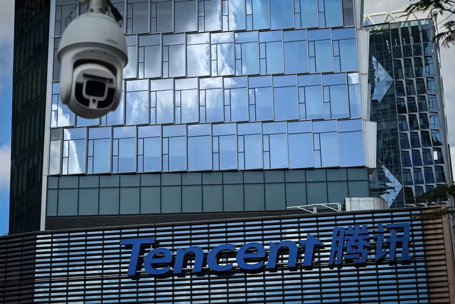 Sede da Tencent em Shenzhen, na província de Guangdong, no sul da China