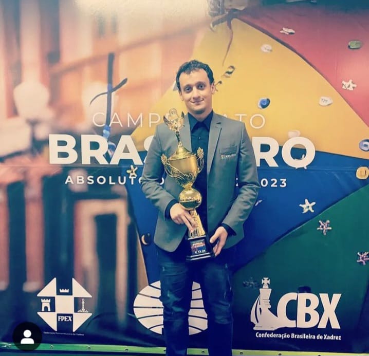 Luís Paulo Supi sagrou-se bicampeão brasileiro absoluto de xadrez