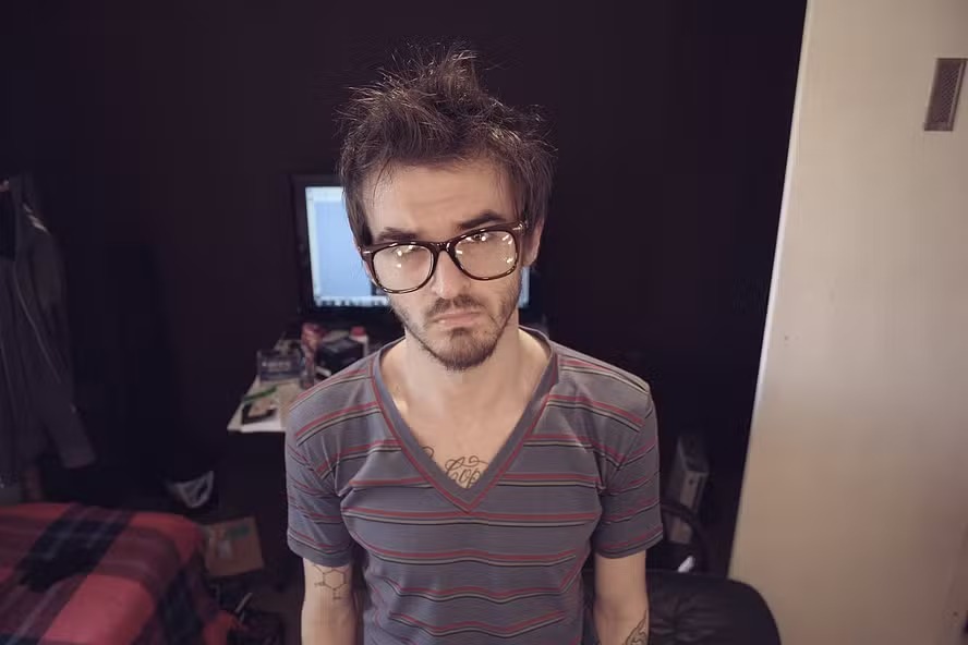 O youtubber PC Siqueira, em 2010 