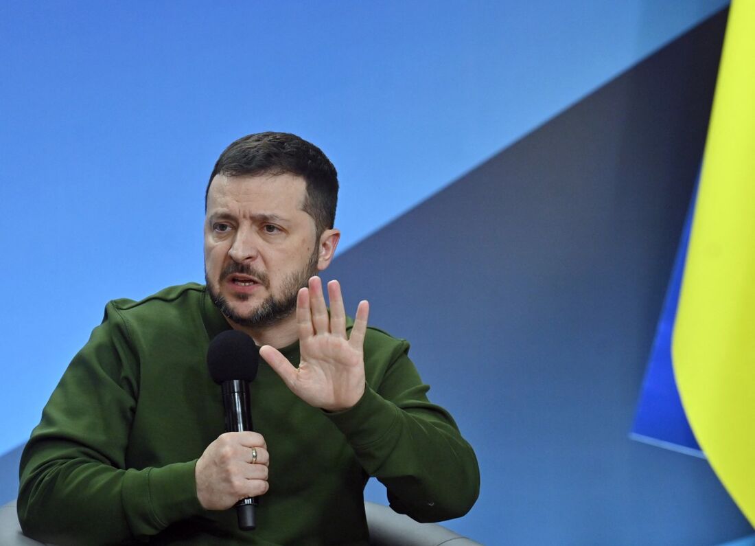 Volodymyr Zelensky, presidente da Ucrânia