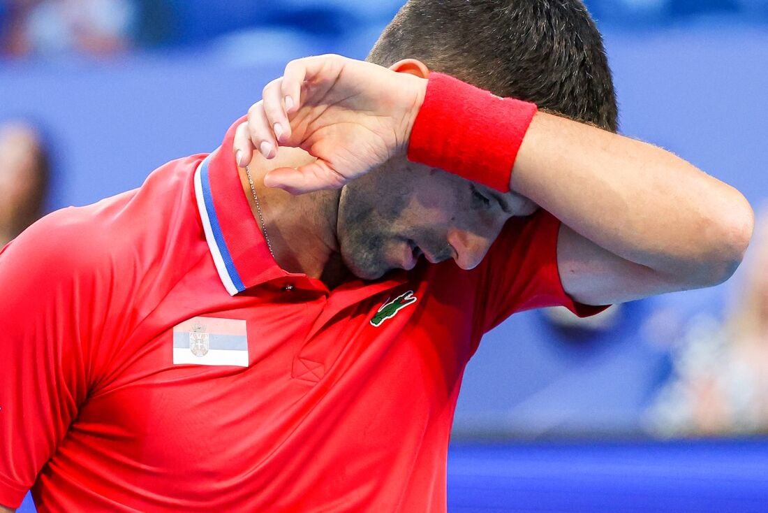 Novak Djokovic lamenta derrota para Alex de Minaur