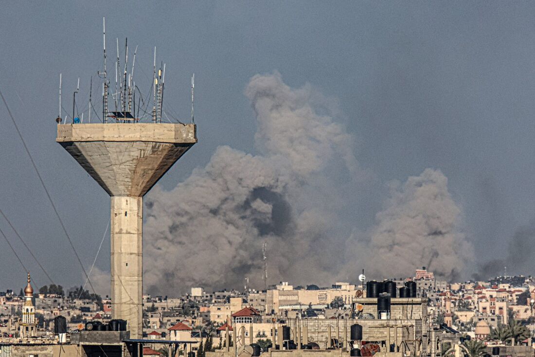 Bombardeio na Faixa de Gaza