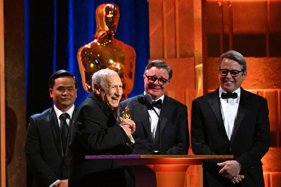 Oscar honorário para o cineasta Mel Brooks, mestre da comédia de Hollywood