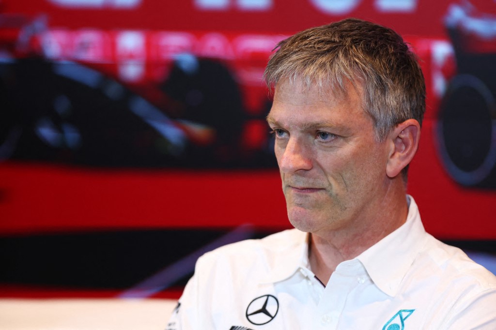 James Allison, diretor técnico da equipe Mercedes de Fórmula 1