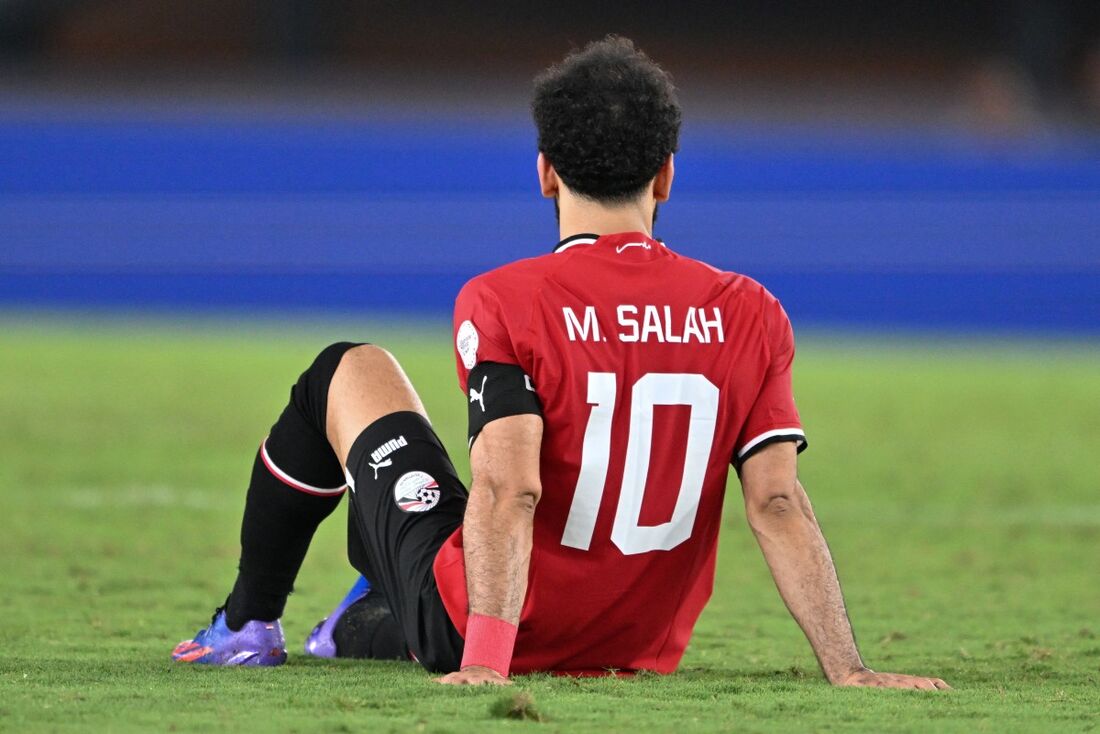 Salah, no jogo contra Gana