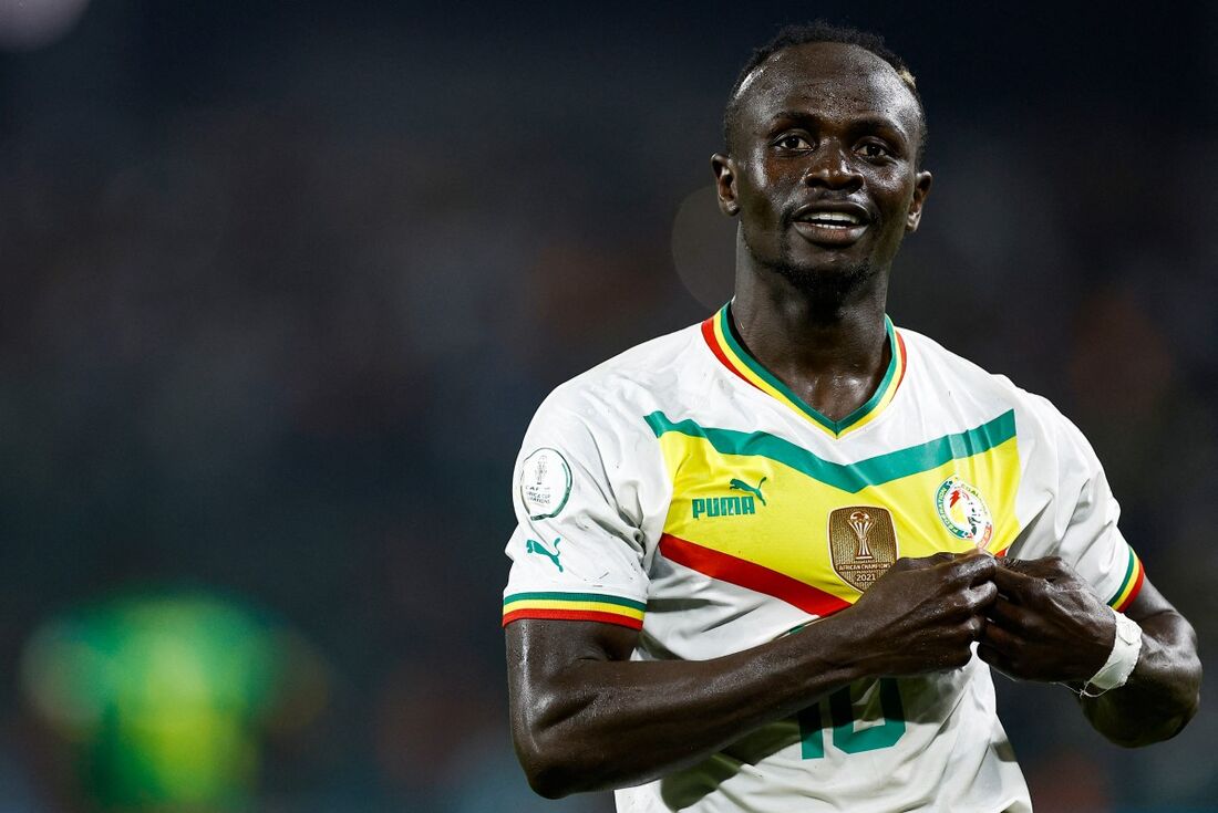 Craque africano, Sadio Mané marcou o primeiro gol de Senegal na partida 