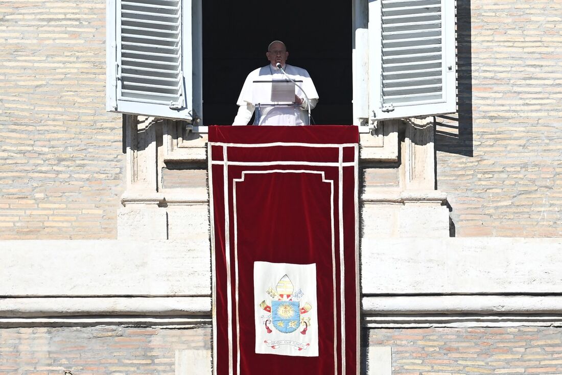 Papa Francisco na Praça de São Pedro