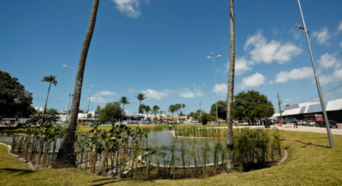 Praça Ministro Salgado Filho, também conhecida como Praça do Aeroporto