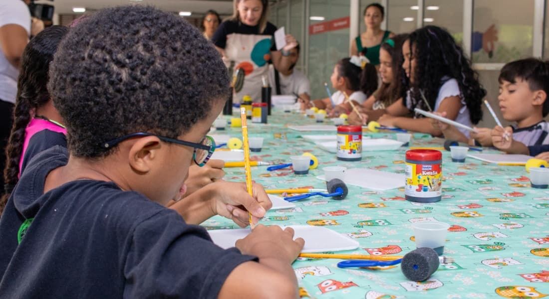 Projeto Férias Divertidas na Biblioteca Pública de Pernambuco (BPE)