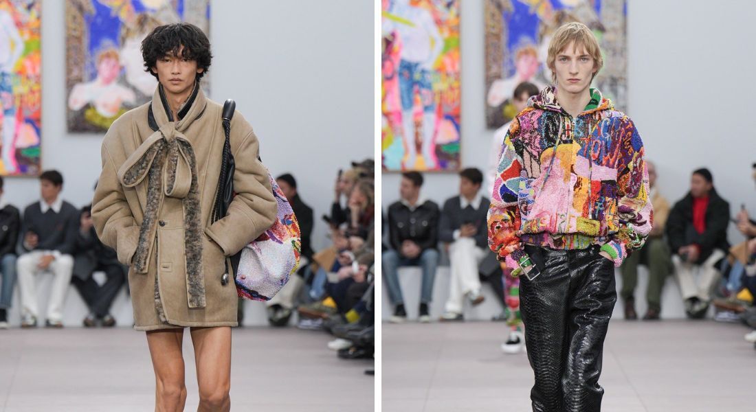 Coleção masculina da Loewe na Semana de Moda de Paris