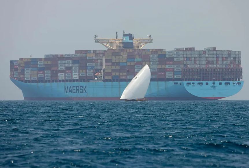 Navio cargueiro Ebba Maersk