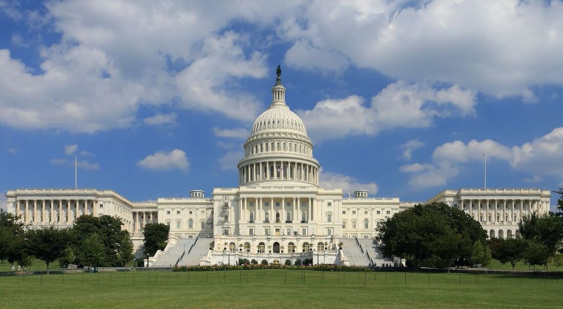 Capitólio em Washington, sede do Poder Legislativo dos EUA 