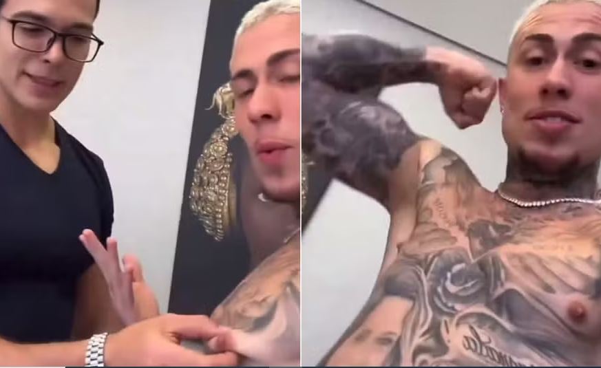 MC Daniel em consulta com médico