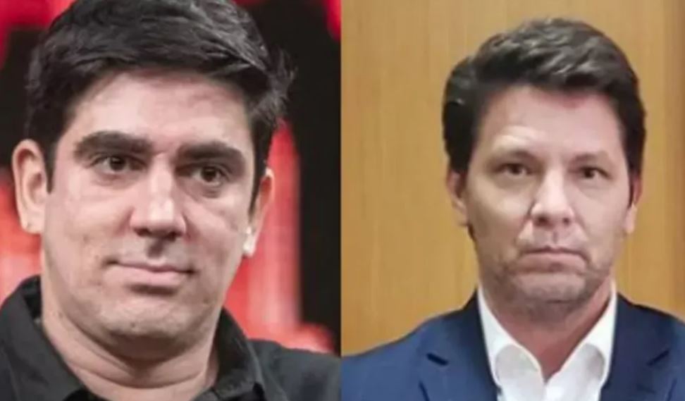 Marcelo Adnet e Mario Frias