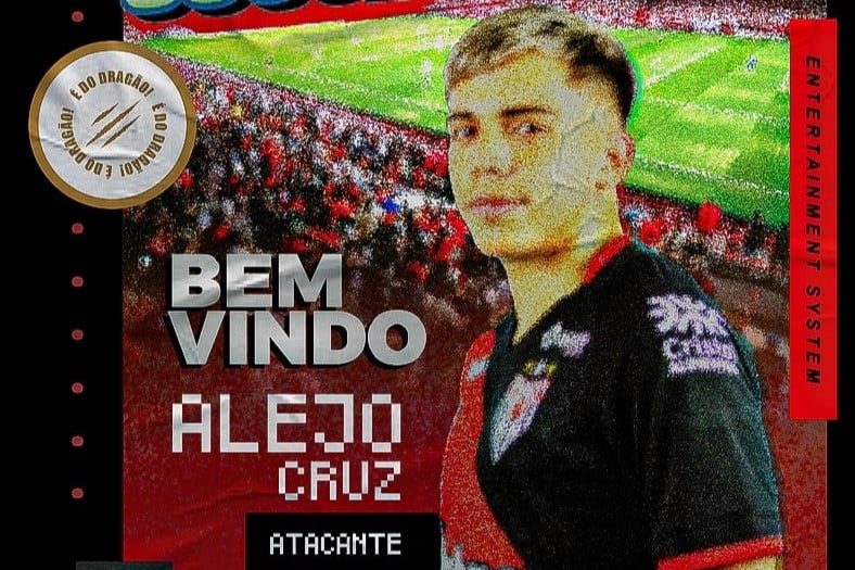 Alejo Cruz, jogador com o mesmo nome do craque do jogo do videogame