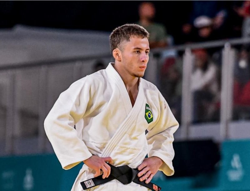 Michel Augusto, judoca da categoria até 60kg 