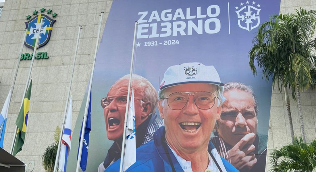 CBF homenageia Zagallo