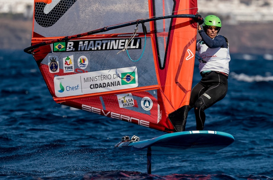 Bruna Martinelli, atleta pernambucana da vela 