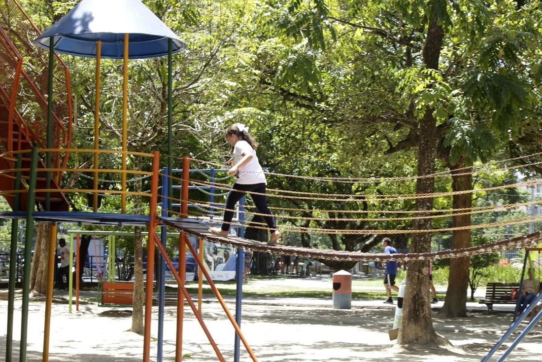 Parque da Jaqueira é uma das principais opções gratuitas para as férias escolares 