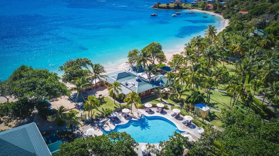 Ilha Bequia é a segunda maior ilha do arquipélago caribenho das Granadinas, de São Vicente e Granadinas 