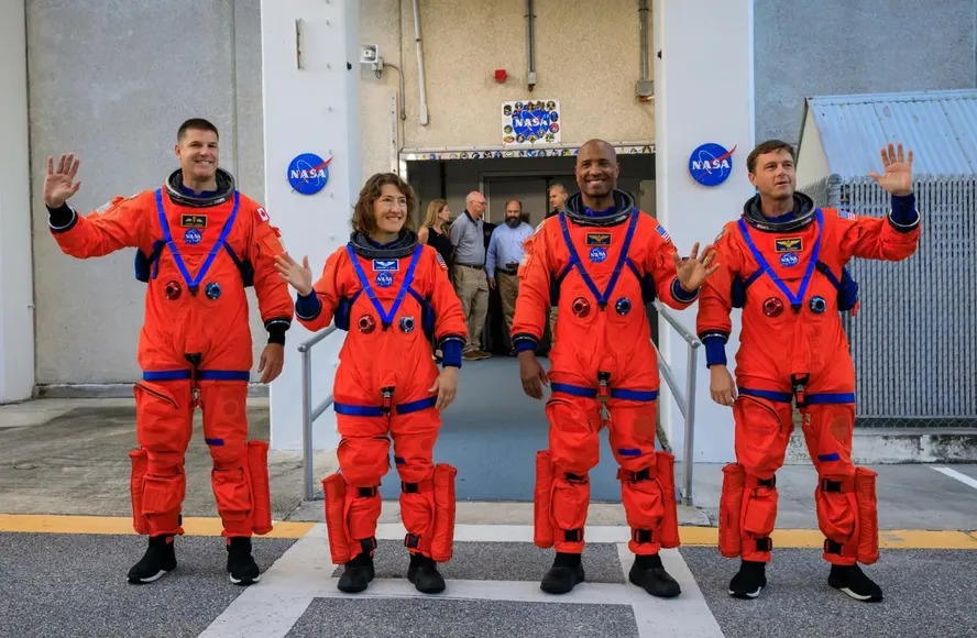 Tripulantes da próxima missão da Nasa para a Lua 