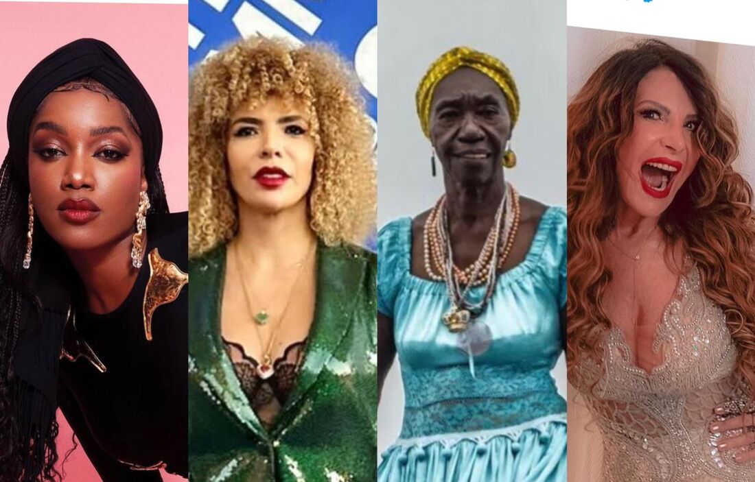 "Quem comanda a festa são elas": Iza, Vanessa da Mata, Lia de Itamaracá e Elba Ramalho entre atrações do Baile Municipal