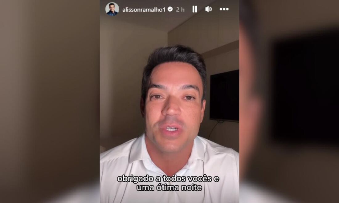 Pai de Vanessa Lopes, Alisson Ramalho se pronuncia nos stories