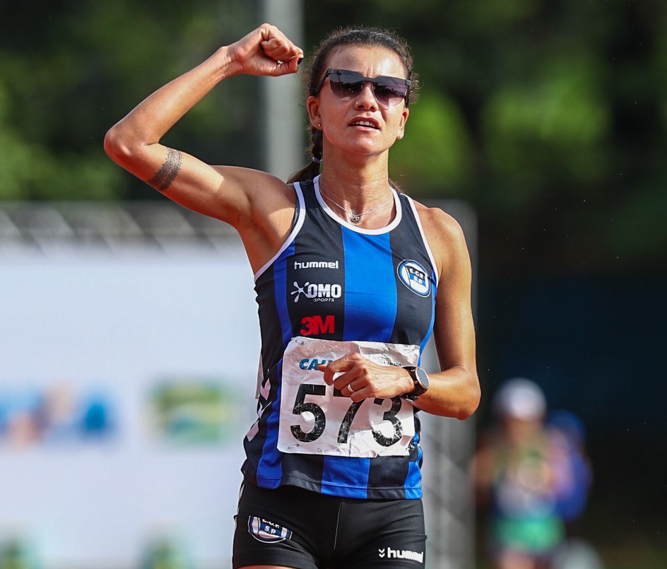 Erica Sena, atleta pernambucana da marcha atlética 