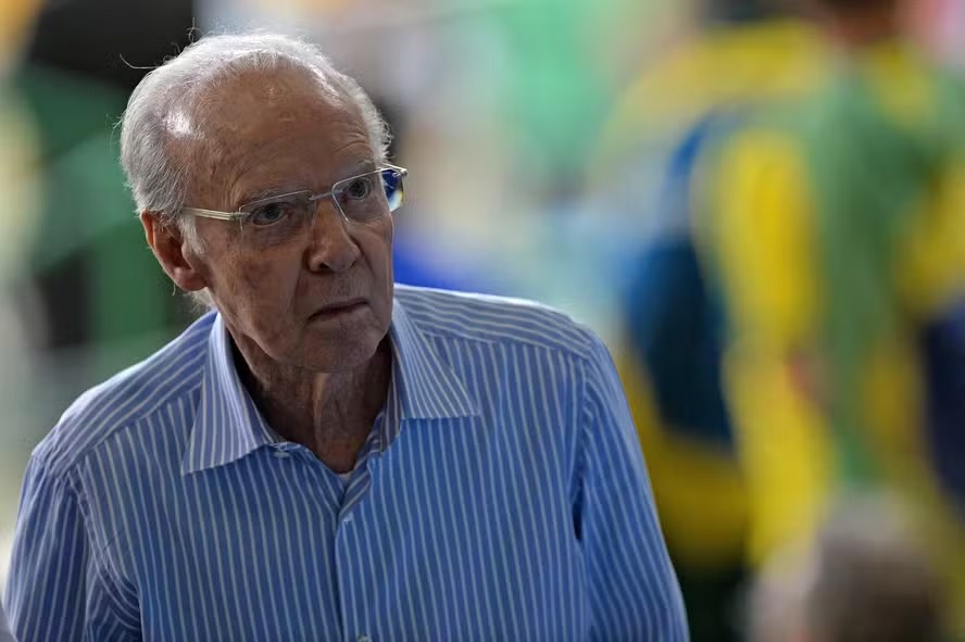 Zagallo morreu aos 92 anos em decorrência de falência múltipla dos órgãos 