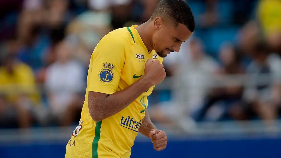 Rodrigo, destaque do Beach Soccer brasileiro