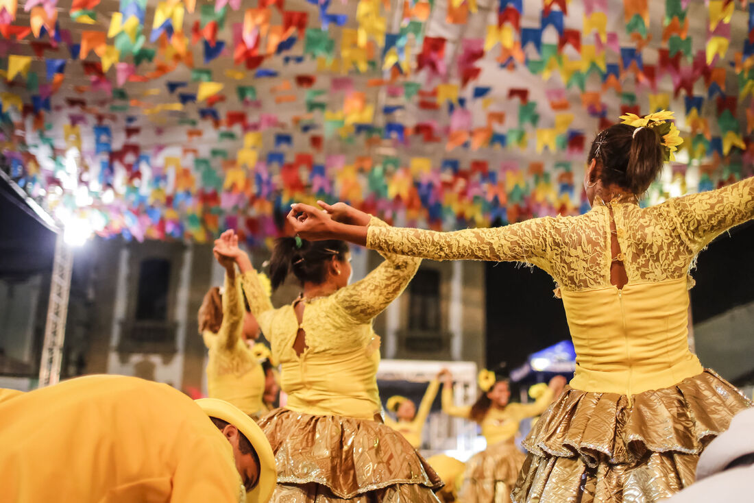 Quadrilha junina no São João do Recife 