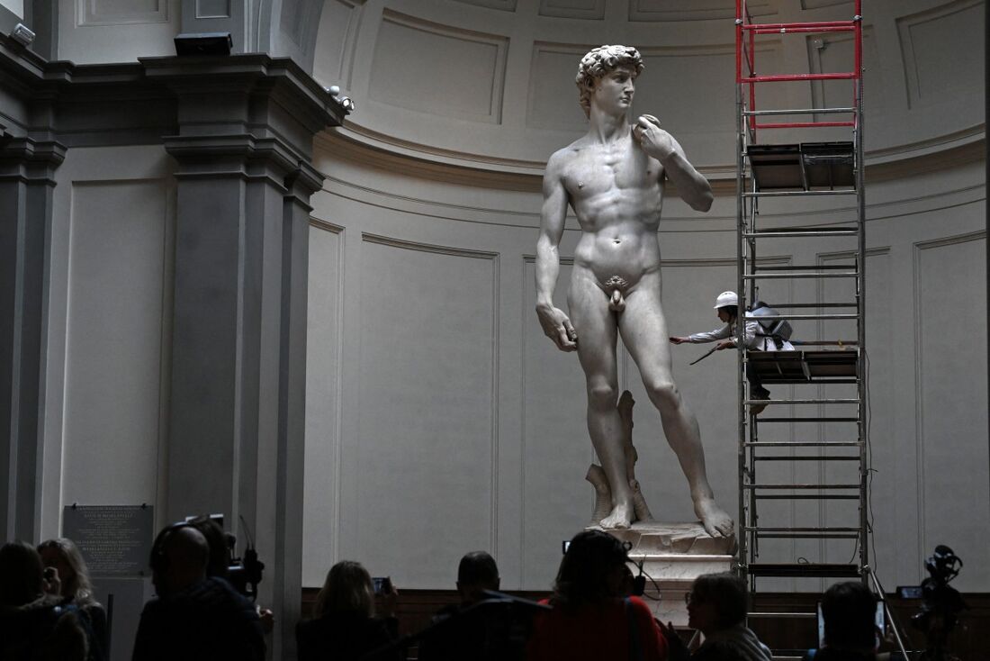 Estátua de David, obra-prima de Michelangelo