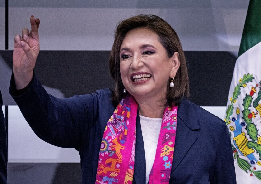 A candidata presidencial opositora Xóchitl Gálvez