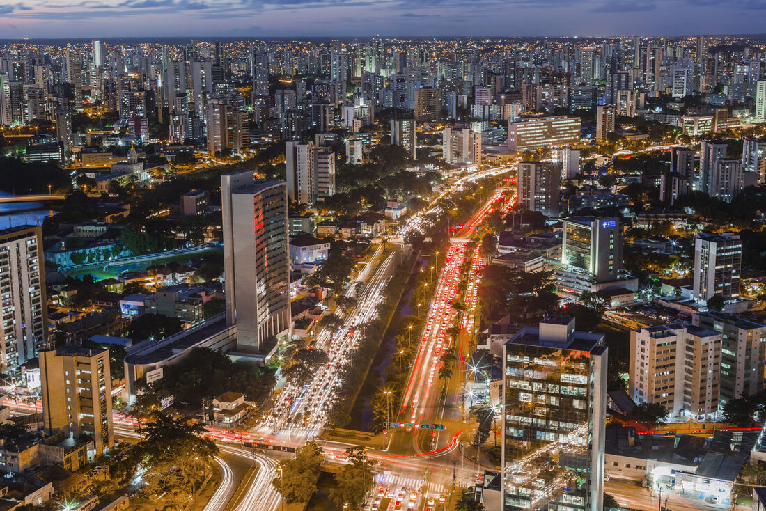 Vista aérea do Recife