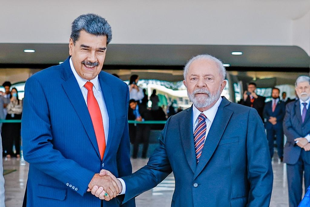 Lula terá novo encontro com o presidente venezuelano, Nicolás Maduro