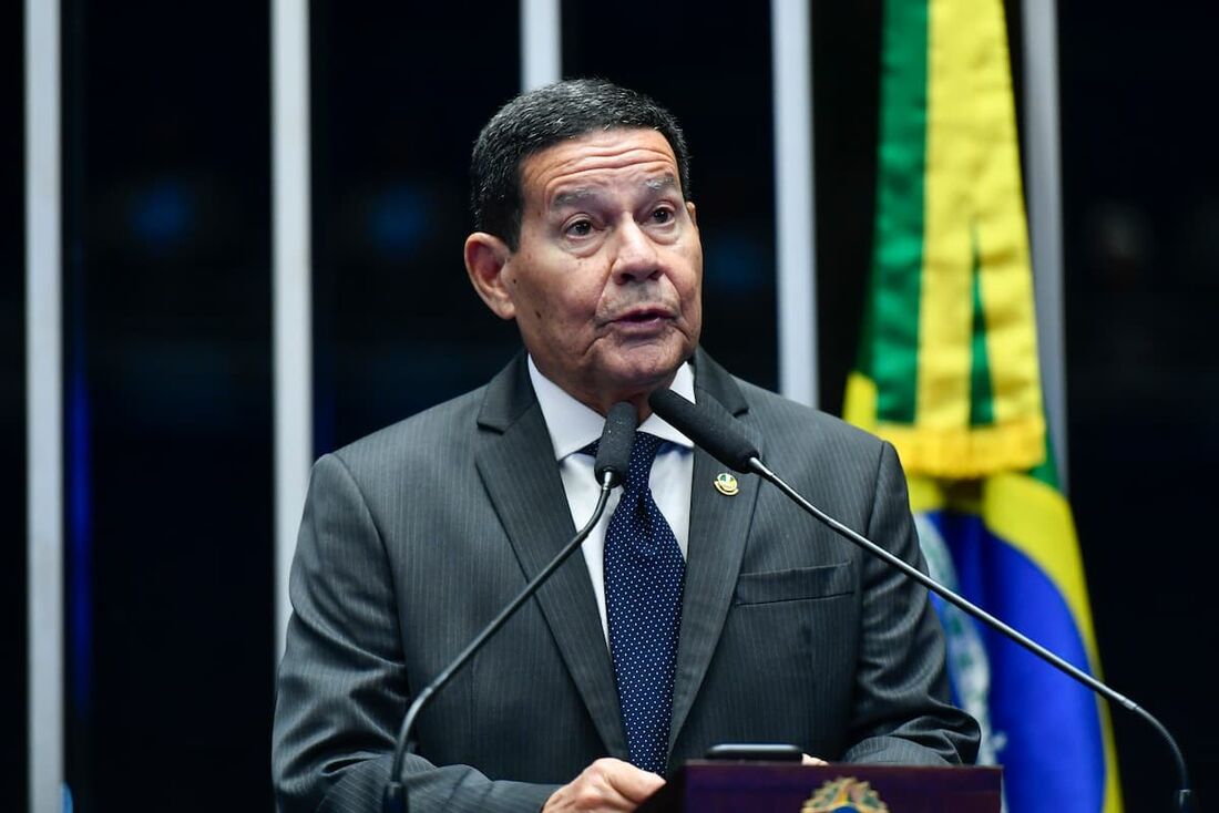 Senador Hamilton Mourão, ex-vice presidente de Jair Bolsonaro