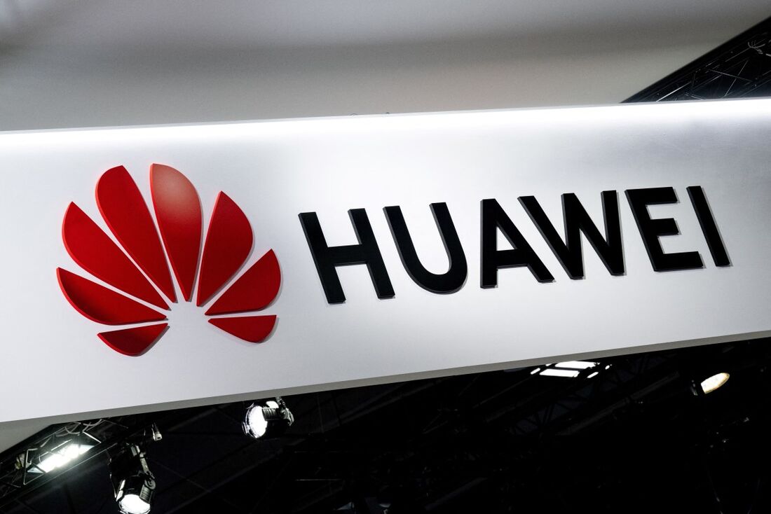 Logo da empresa de tecnologia chinesa Huawei