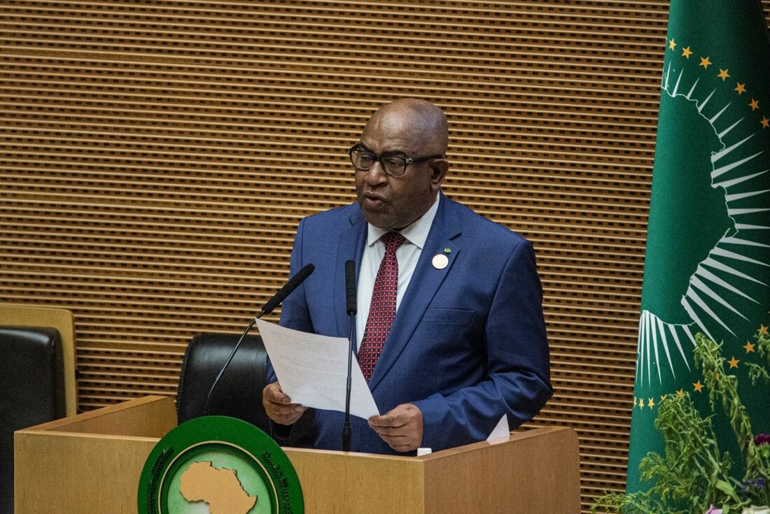 Azali Assoumani, presidente da União Africana