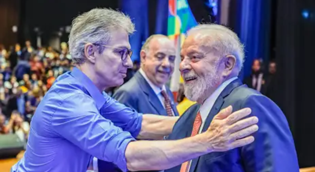 Romeu Zema e Lula