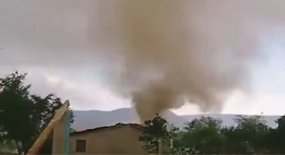 Tornado em Estrela de Alagoas, no interior de Alagoas