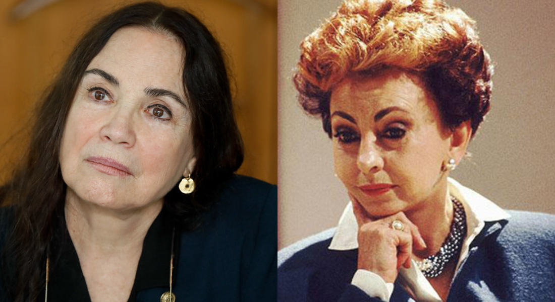 Regina Duarte e Beatriz Segall, no papel de Odete Roitman