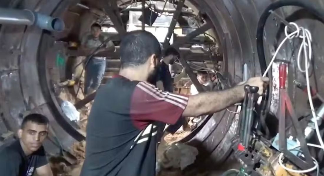 Maior túnel subterrâneo descoberto na faixa de Gaza que têm ramificações que se estendem por quatro quilômetros